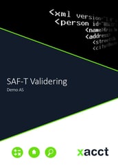 SAF-T valideringsrapport
